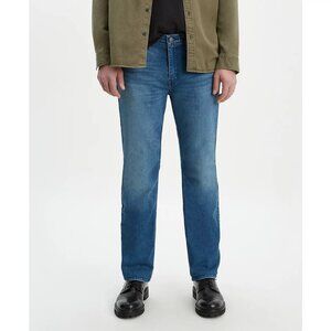 Levis Mens 514 Straight Fit Jeans W34 L34 Blue Denim